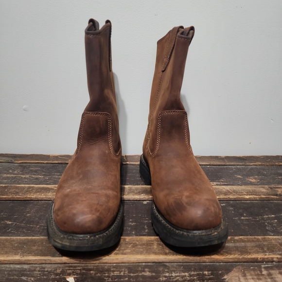 Wolverine Dark Brown Leather Boots main image 6
